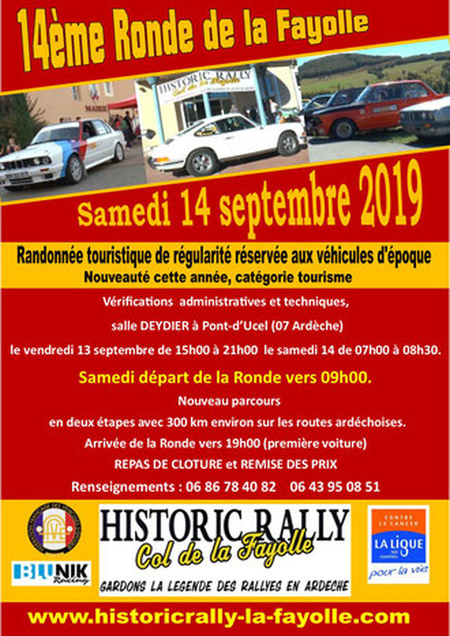 14ème Ronde de la Fayolle 2019