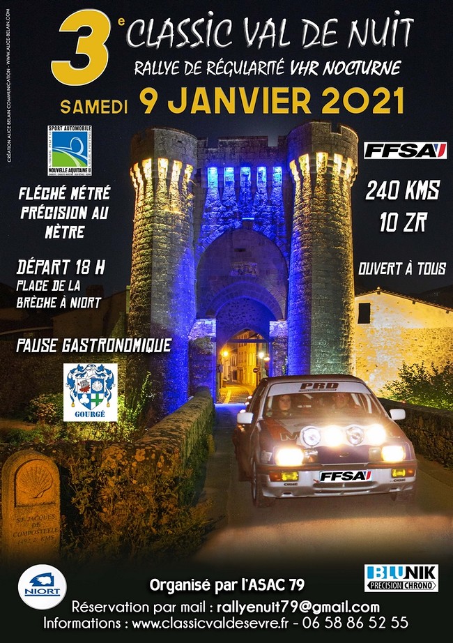 3ème Rallye Val de Nuit