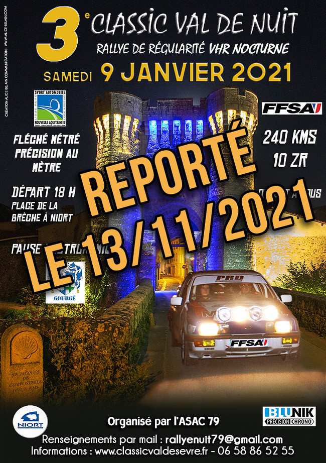 3ème Rallye Val de Nuit