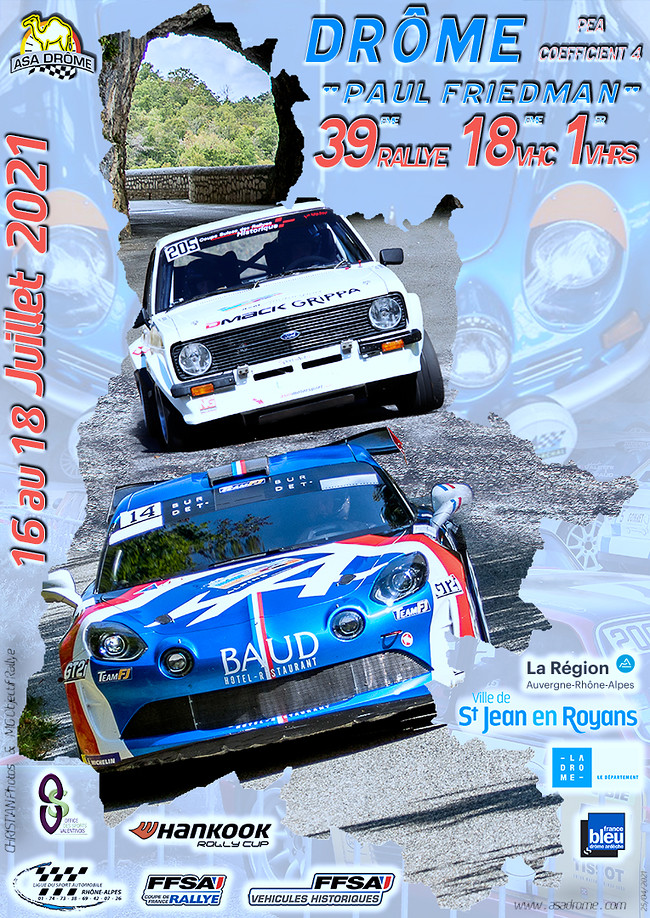 Rally de la Drôme Paul Friedman