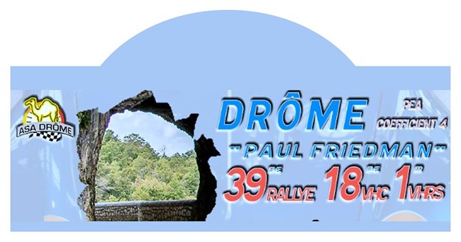 Rally de la Drôme Paul Friedman