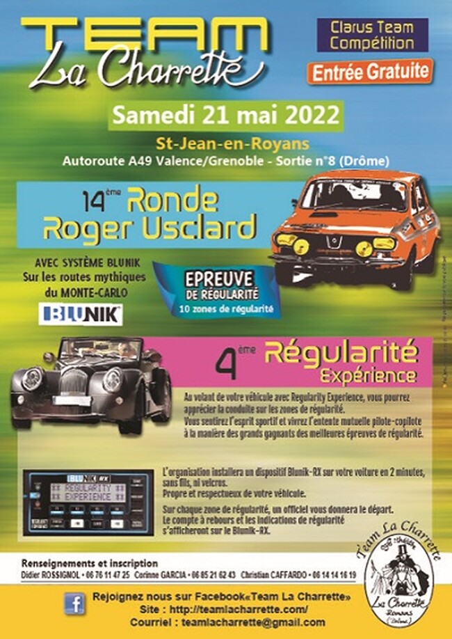 14ème Ronde de Régularité Roger Usclard