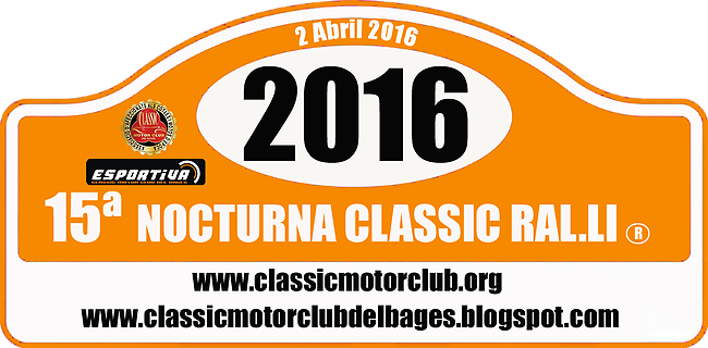 XV NOCTURNA CLASIC RALLY