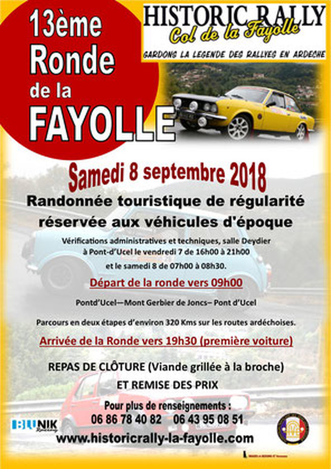 13ème Ronde de la Fayolle 
